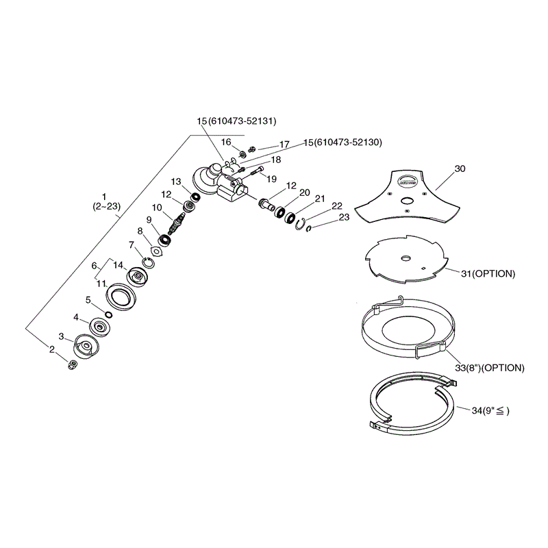 Echo SRM-2015 (SRM-2015) Parts Diagram, Page 10