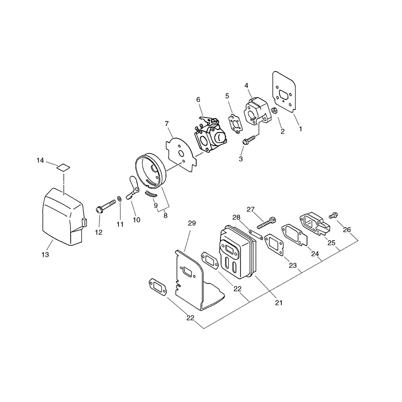 Echo SRM-2015 (SRM-2015) Parts Diagram, Page 5