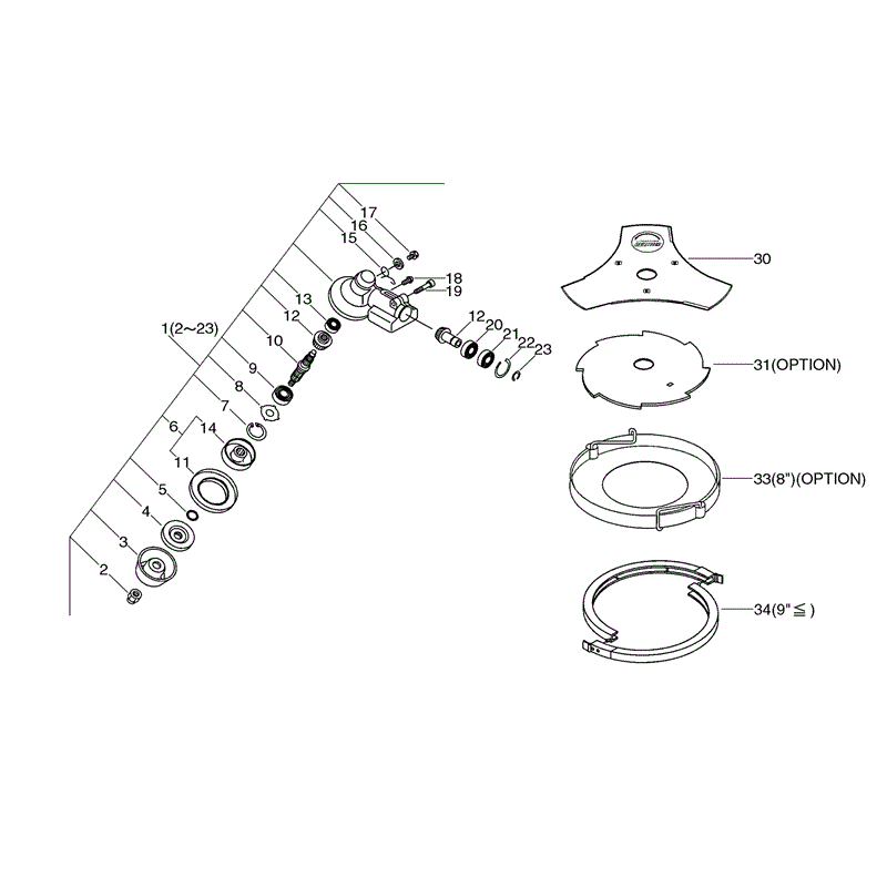 Echo SRM-2015S (SRM-2015S) Parts Diagram, Page 7