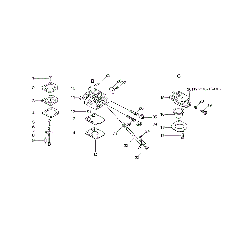 Echo SRM-2305 (SRM-2305) Parts Diagram, Page 13