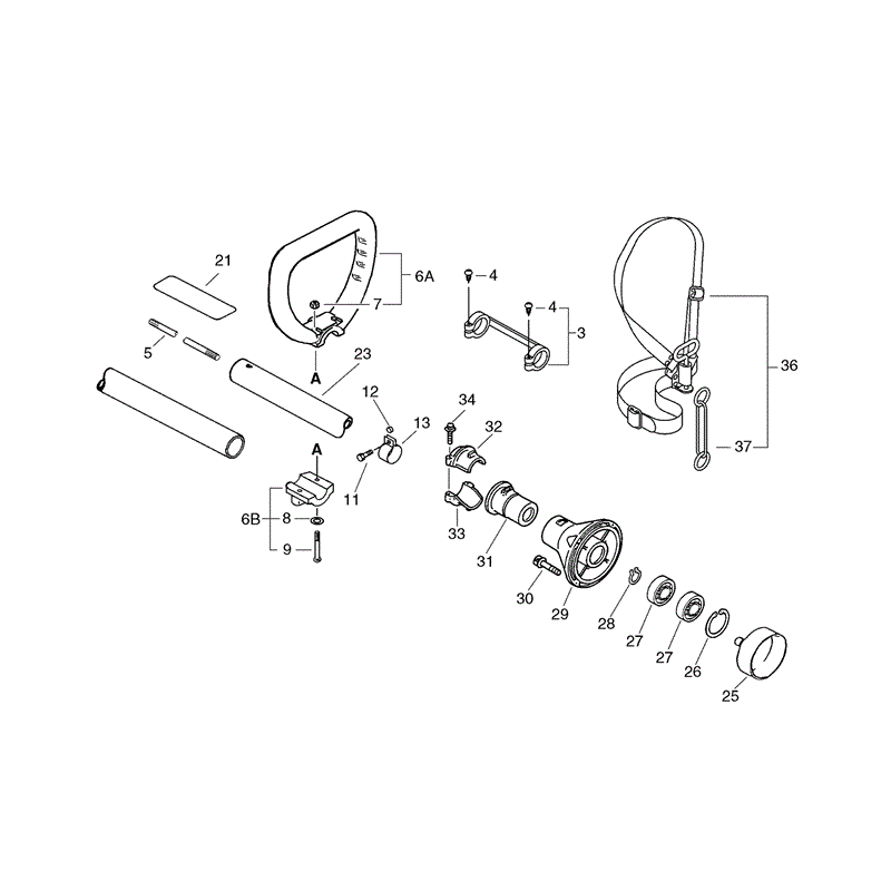 Echo SRM-2450 (SRM-2450) Parts Diagram, Page 10