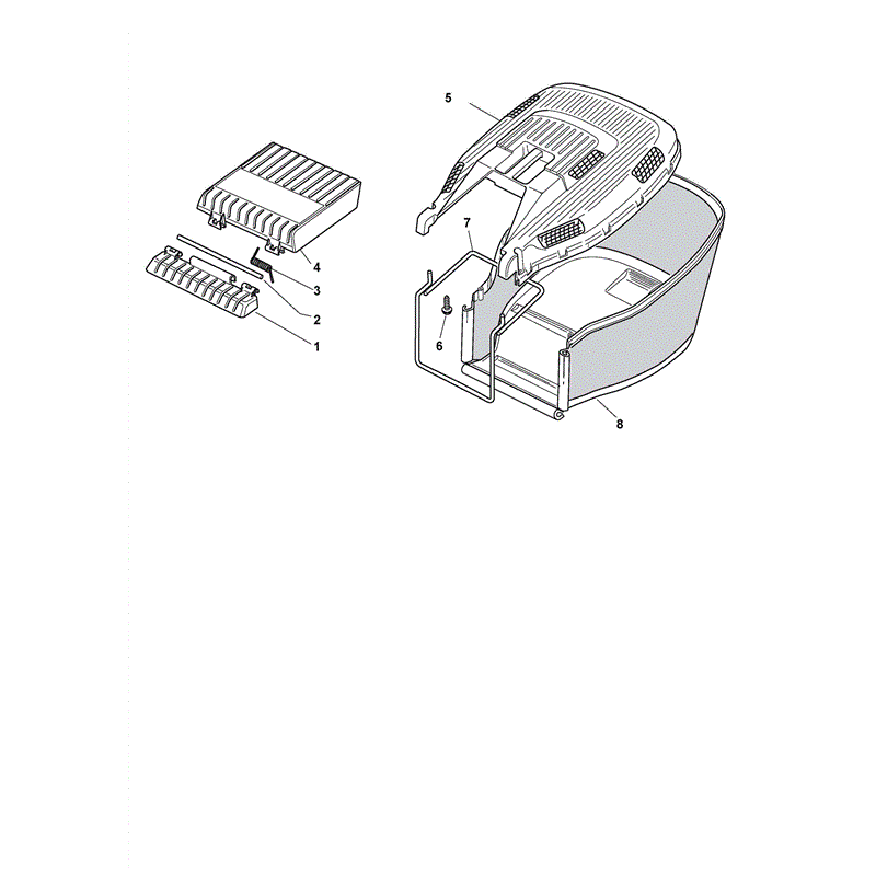 Castel / Twincut / Lawnking ES464B (2011) Parts Diagram, Page 14