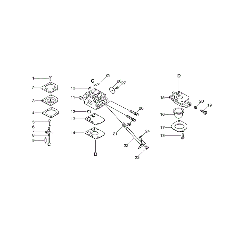 Echo SRM-2455 (SRM-2455) Parts Diagram, Page 11