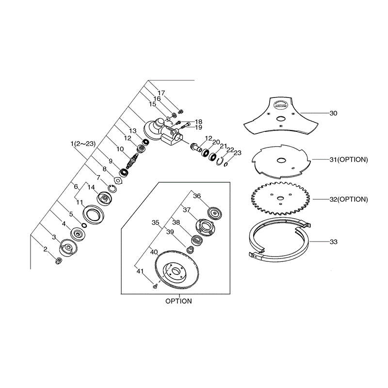 Echo SRM-2455 (SRM-2455) Parts Diagram, Page 8