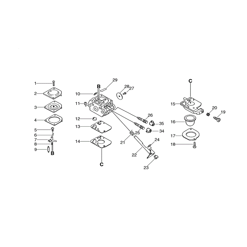 Echo SRM-250 (SRM-250) Parts Diagram, Page 10
