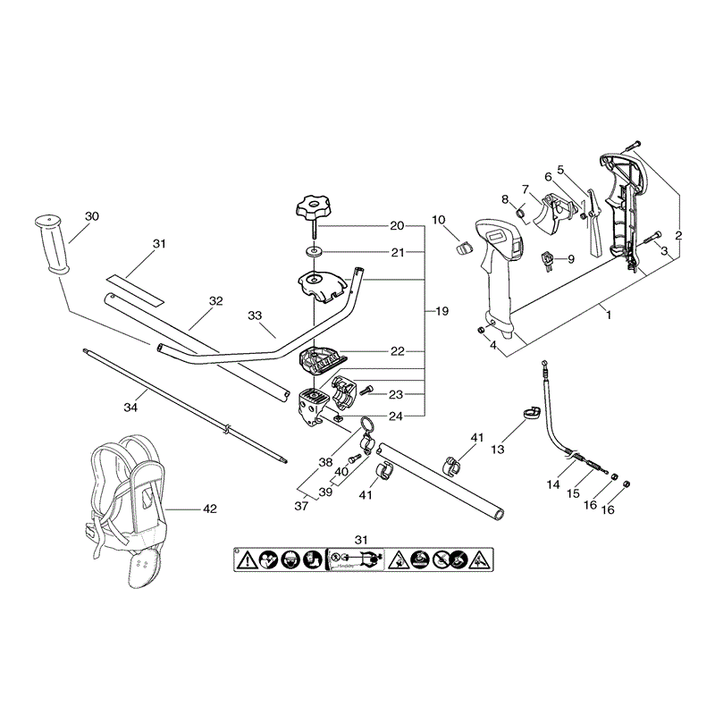 Echo SRM-250SI (SRM-250SI) Parts Diagram, Page 7