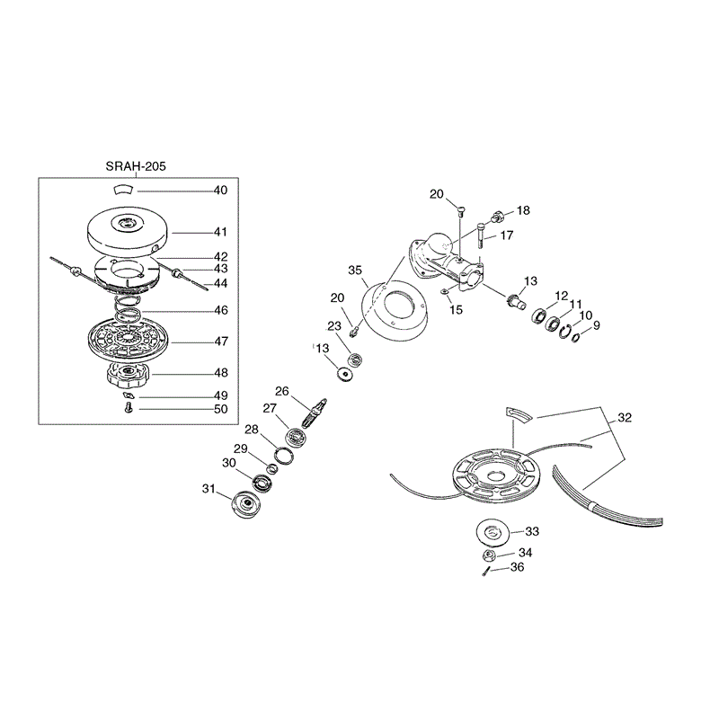 Echo SRM-2600 (SRM-2600) Parts Diagram, Page 10