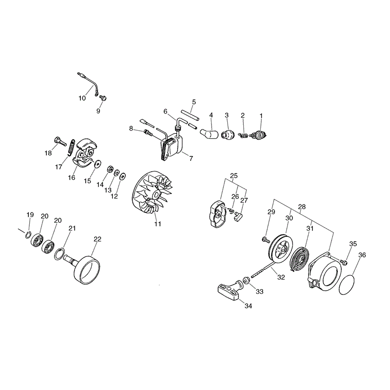 Echo SRM-2605 (SRM-2605) Parts Diagram, Page 2