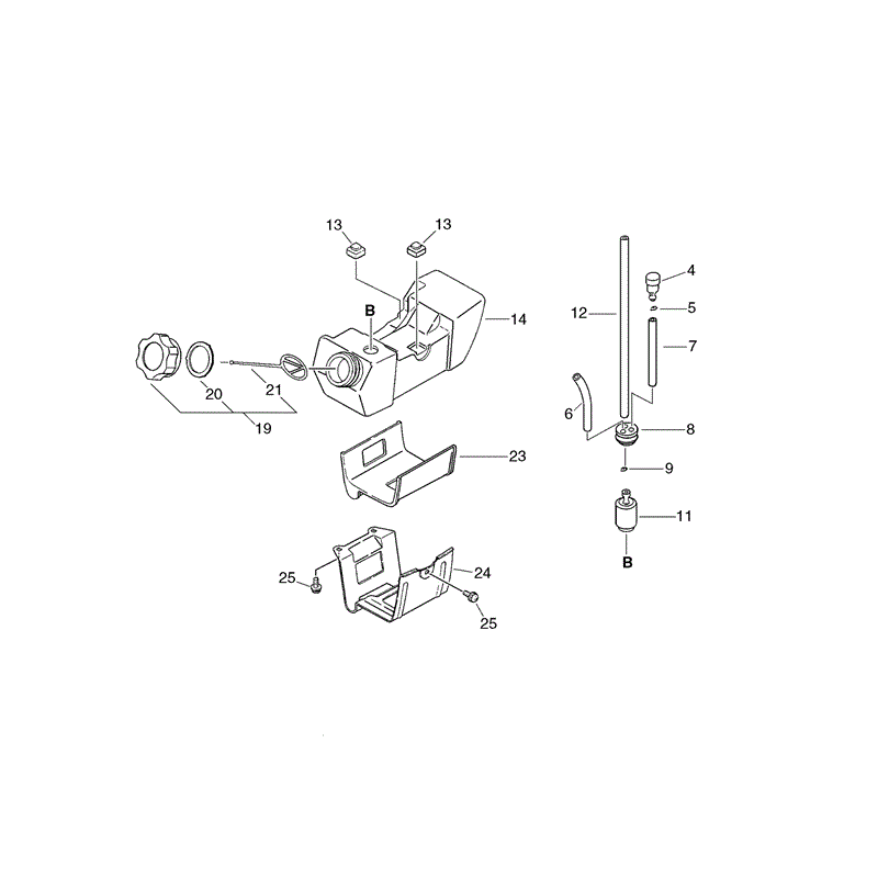 Echo SRM-2605 (SRM-2605) Parts Diagram, Page 4