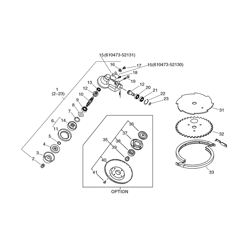 Echo SRM-2605 (SRM-2605) Parts Diagram, Page 8