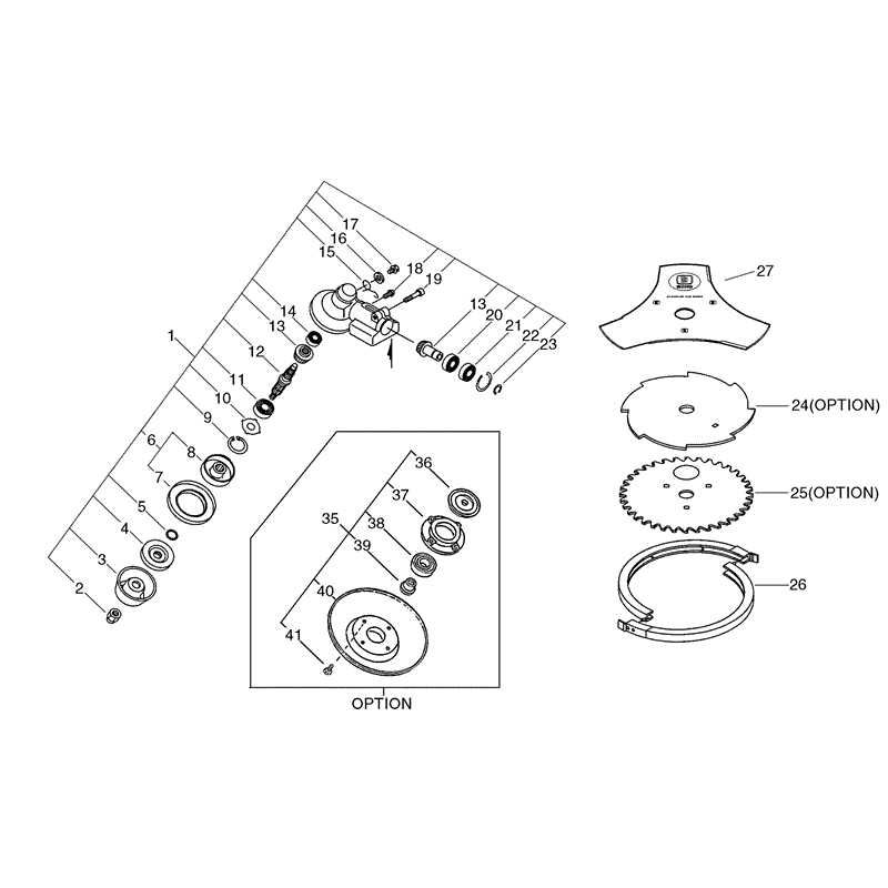 Echo SRM-2655SI (SRM-2655SI) Parts Diagram, Page 8