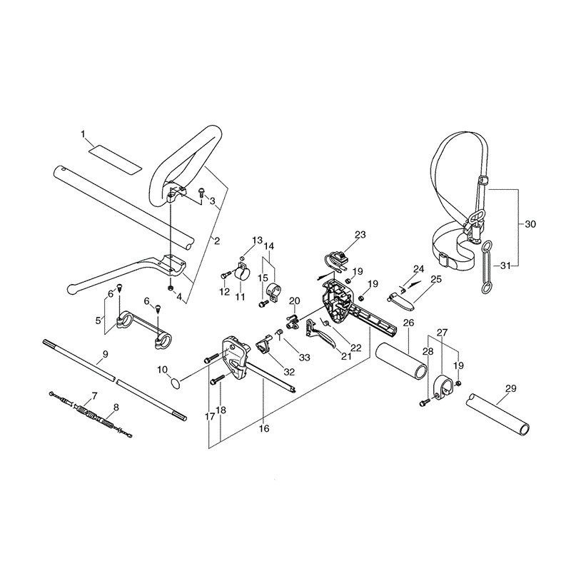 Echo SRM-2655SI (SRM-2655SI) Parts Diagram, Page 9