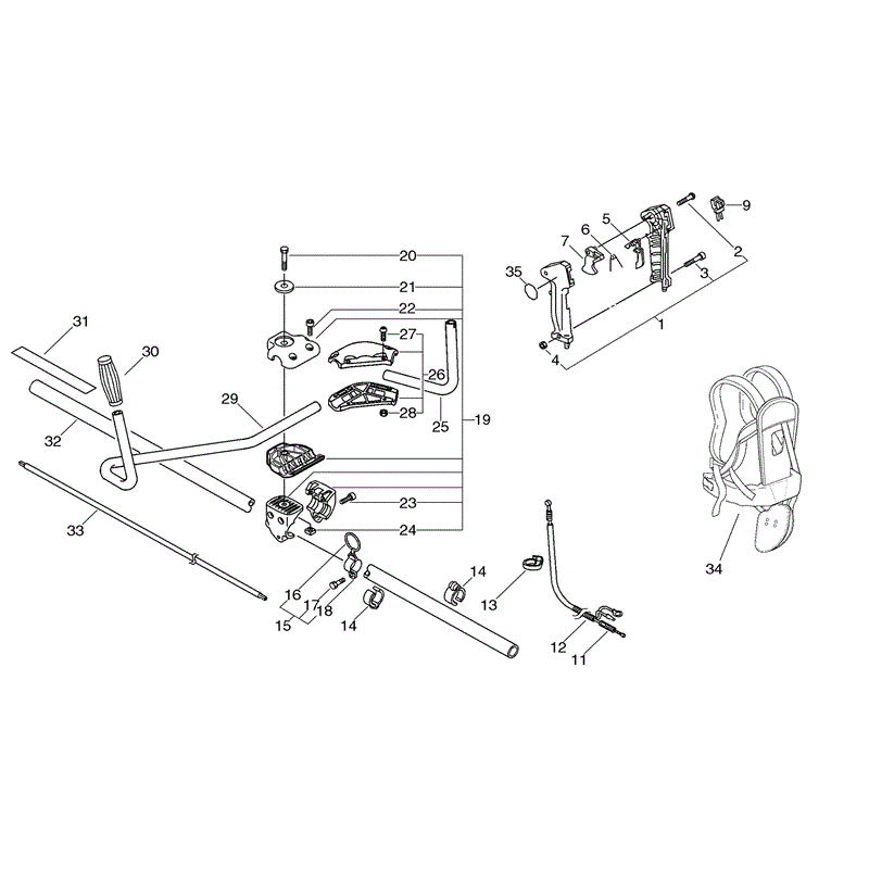 Echo SRM-315SL (SRM-315SL) Parts Diagram, Page 5