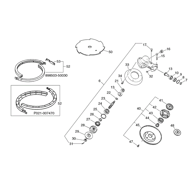 Echo SRM-343SL (SRM-343SL) Parts Diagram, Page 9