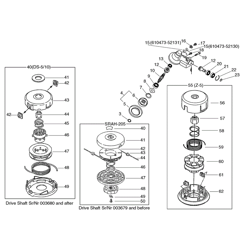 Echo SRM-360SL (SRM-360SL) Parts Diagram, Page 8