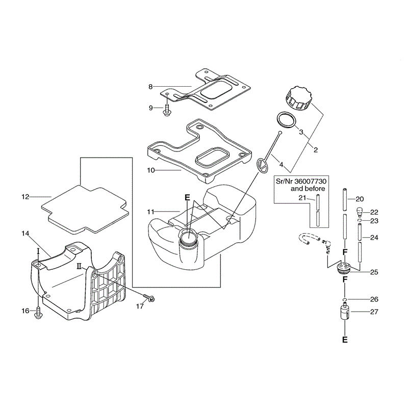 Echo SRM-4000 (SRM-4000) Parts Diagram, Page 5