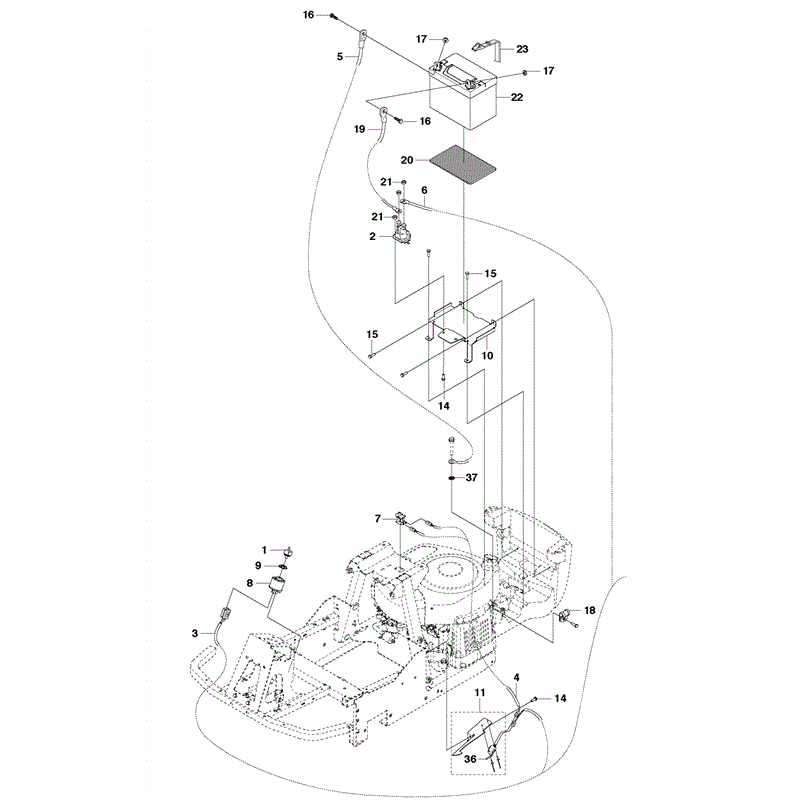 McCulloch M105-85F (2014) Parts Diagram, Page 7