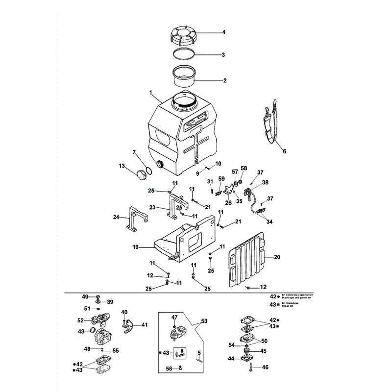 Efco IS2026 (2011) Parts Diagram, Page 2