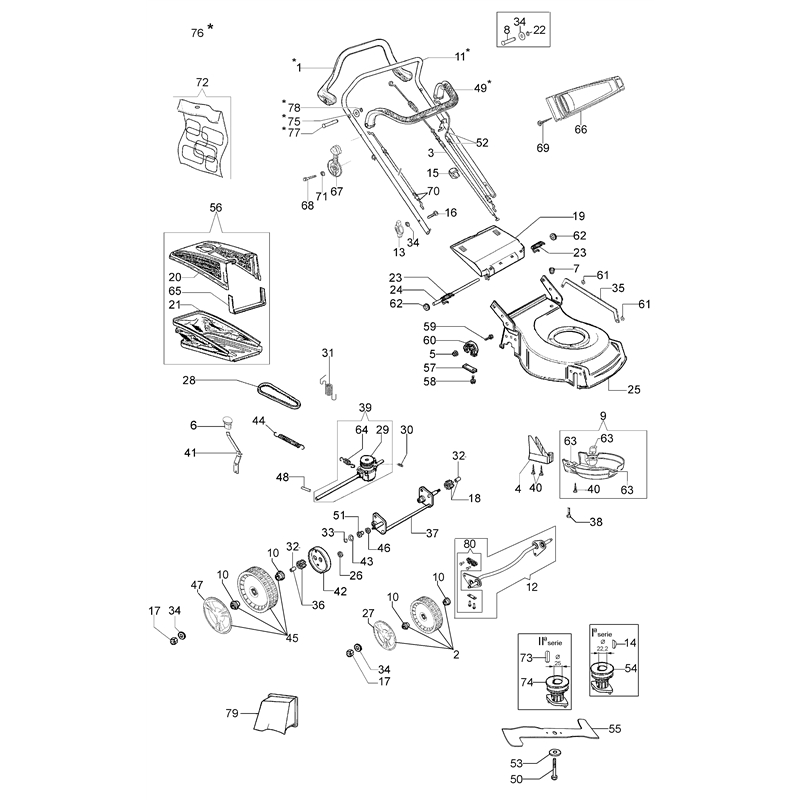 Oleo-Mac G 48 TH COMFORT (G 48 TH COMFORT) Parts Diagram, Illustrated parts list 2009