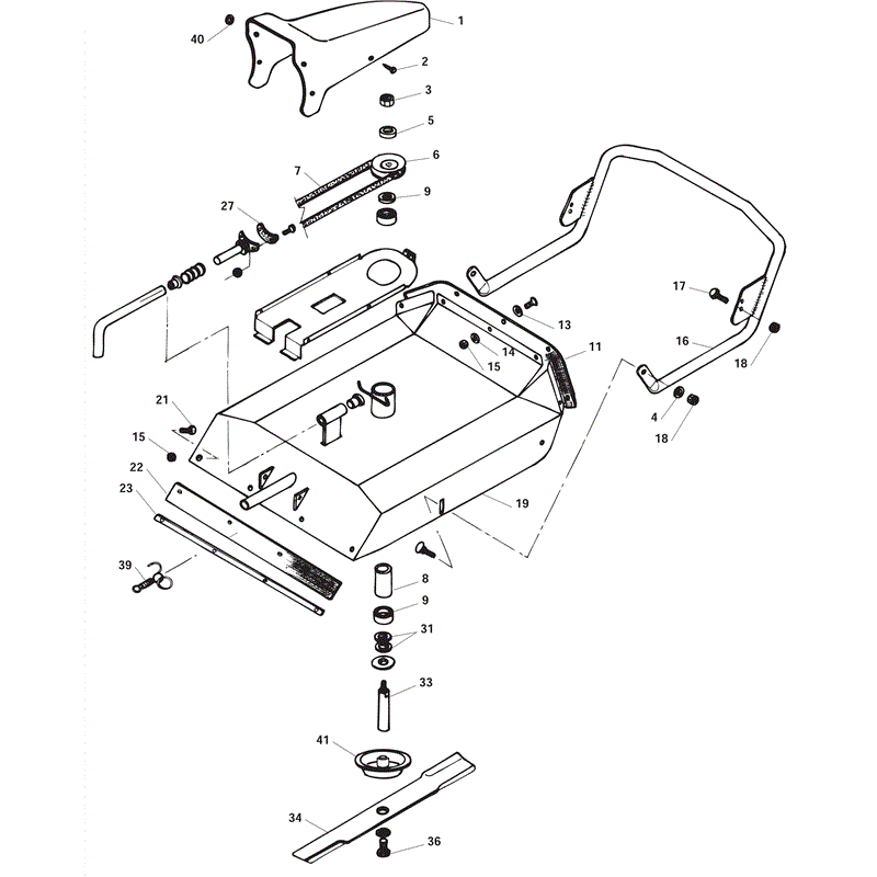 Mountfield Manor 95H (2011) Parts Diagram, Page 4