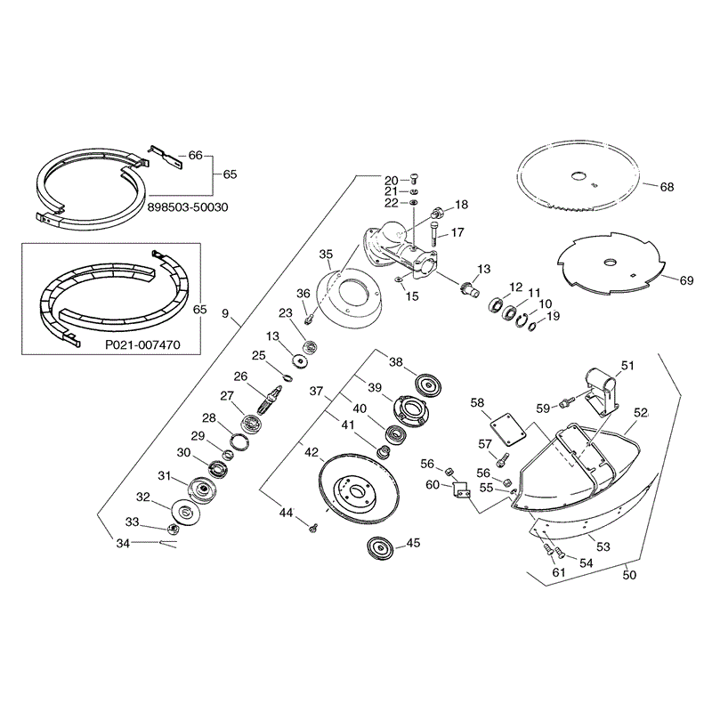 Echo SRM-4600 (SRM-4600) Parts Diagram, Page 9