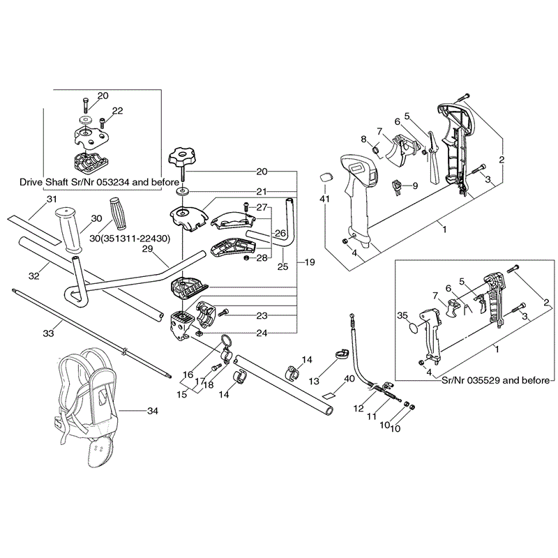 Echo SRM-4605 (SRM-4605) Parts Diagram, Page 8
