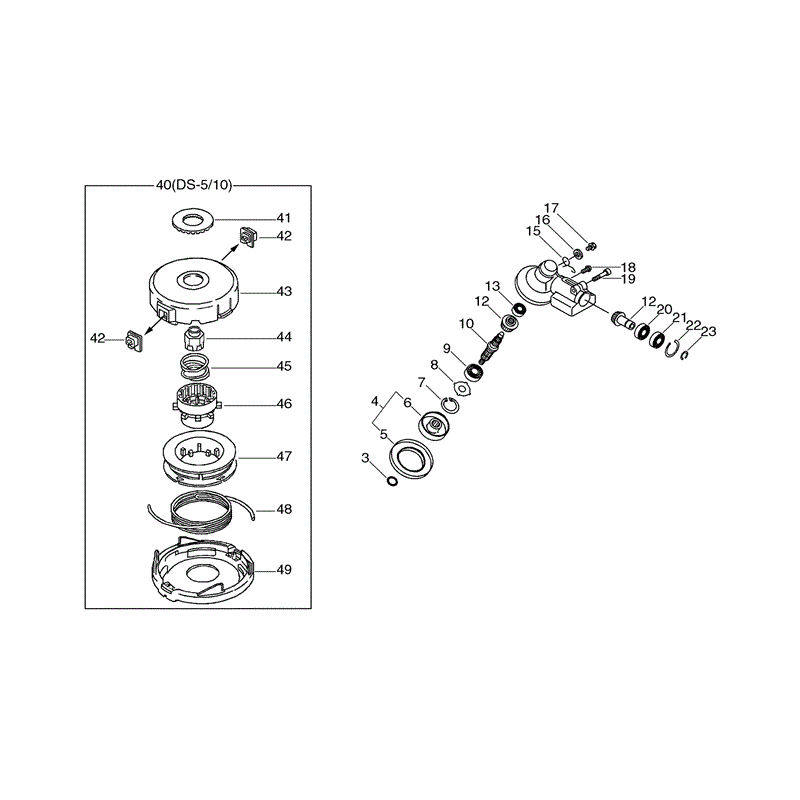 Echo SRM-5000 (SRM-5000) Parts Diagram, Page 12