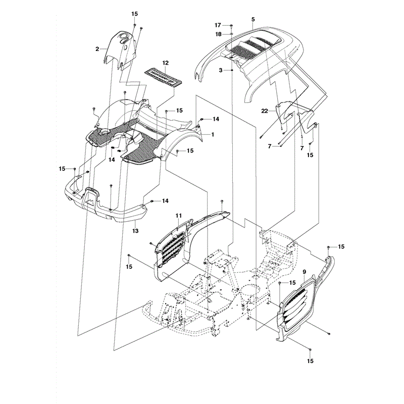 McCulloch M125-85FH (2014) Parts Diagram, Page 5