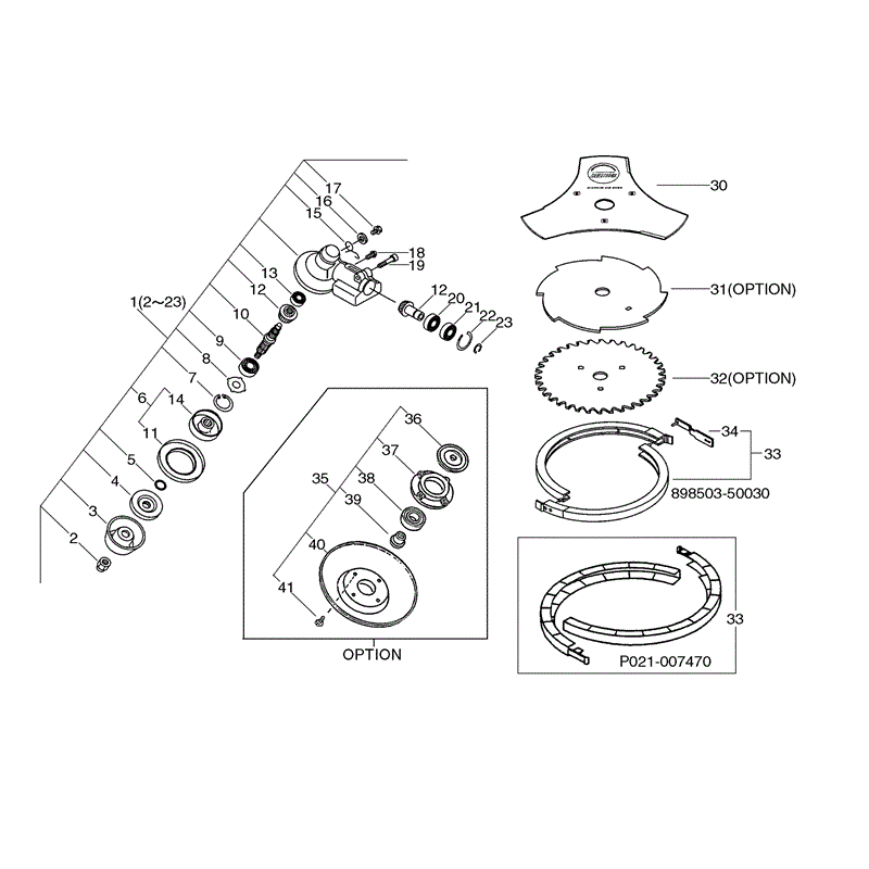 Echo SRM-5000 (SRM-5000) Parts Diagram, Page 9