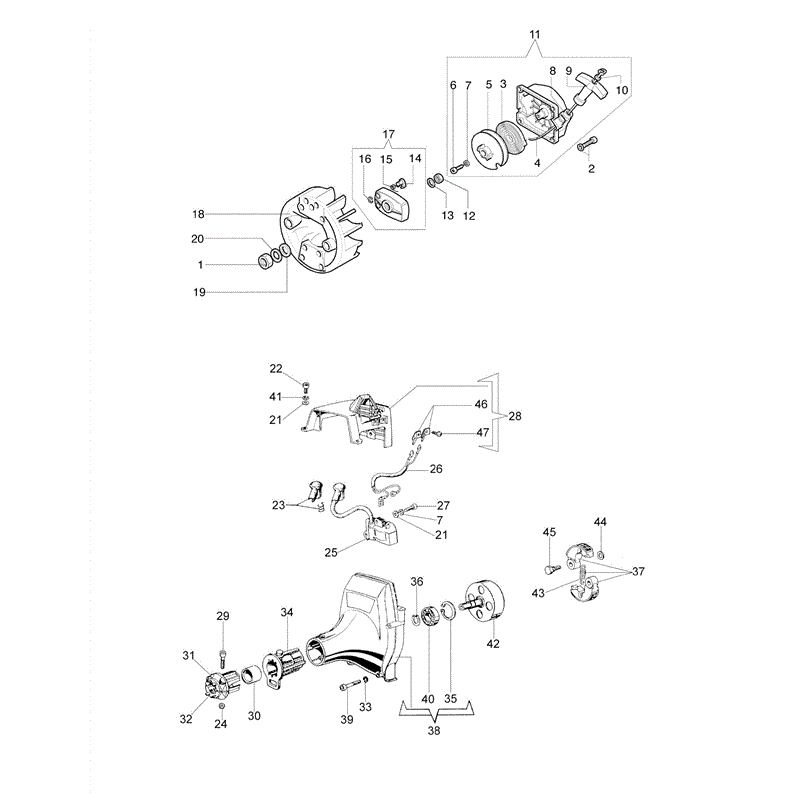 Efco 8350IC (2009) Parts Diagram, Page 2