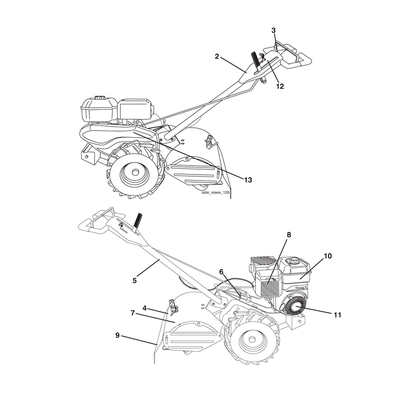 McCulloch MRT6 (96091000604 (2010)) Parts Diagram, Page 7