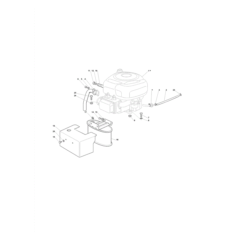 Castel / Twincut / Lawnking J98SHYDRO (J98 S Hydro Lawn Tractor) Parts Diagram, Page 5