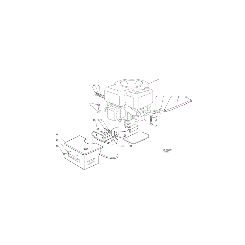 Castel / Twincut / Lawnking JB92HYDRO (JB92 Hydro Lawn Tractor) Parts Diagram, Page 6