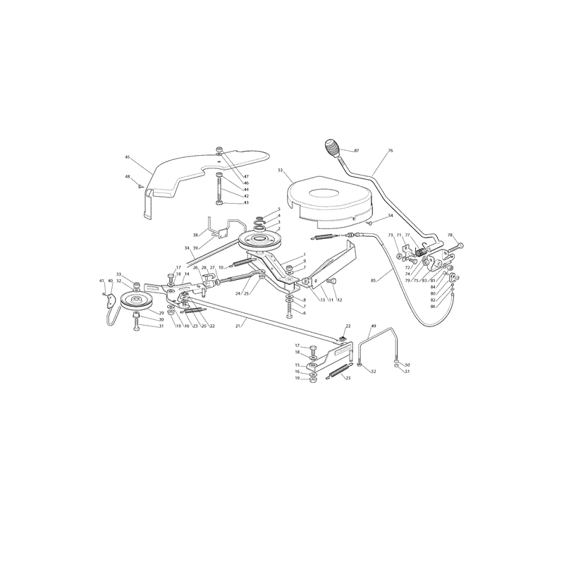 Castel / Twincut / Lawnking JR92 (JR92 Lawn Tractor) Parts Diagram, Page 11