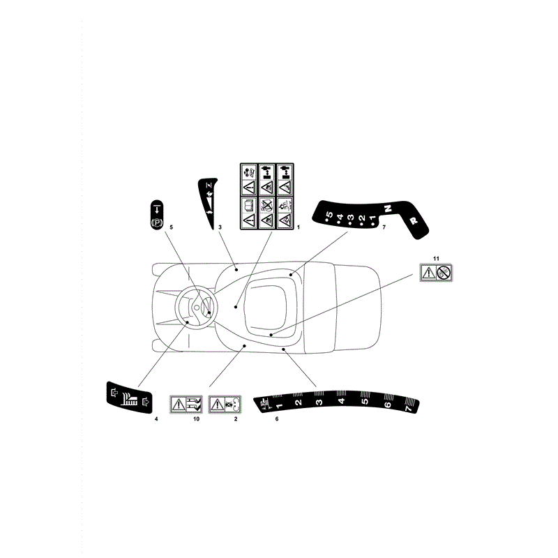 Castel / Twincut / Lawnking XF130 (2008) Parts Diagram, Page 13