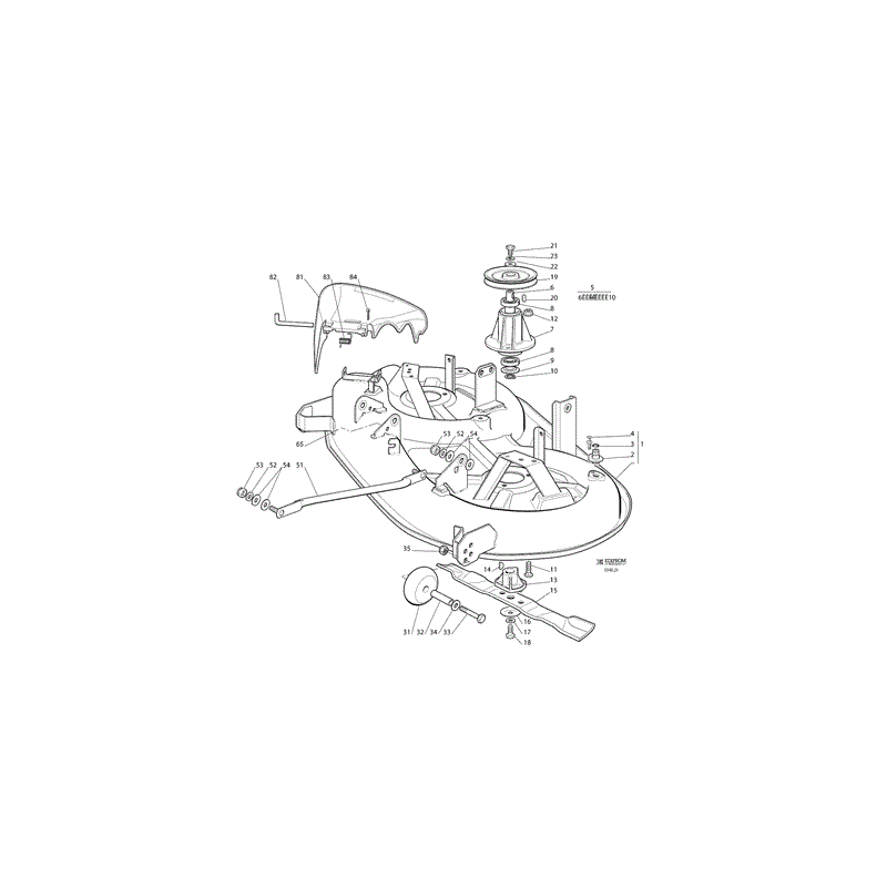 Castel / Twincut / Lawnking JX98SHYDRO (JX98 S Hydro Lawn Tractor) Parts Diagram, Page 11