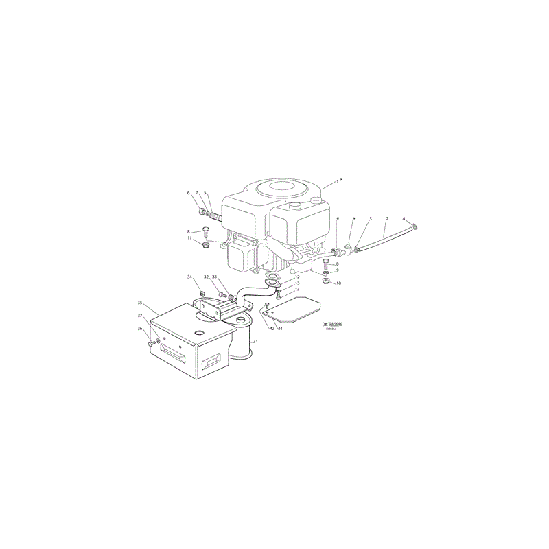 Castel / Twincut / Lawnking TC102HYDRO (TC 102 Hydro Lawn Tractor) Parts Diagram, Page 8