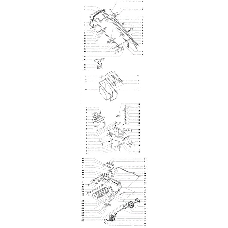 Mountfield Empress (MPR10026-27) Parts Diagram, Page 1