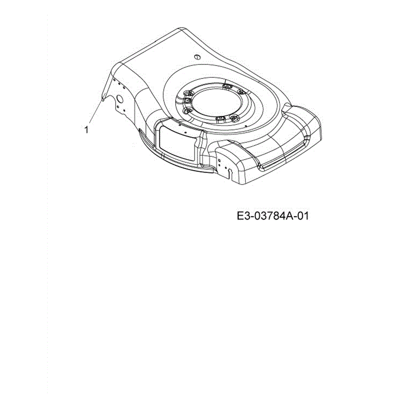Efco LR 55 VBX 4-IN-1 CAT 2013 B&S Lawnmower (2013) Parts Diagram, Deck