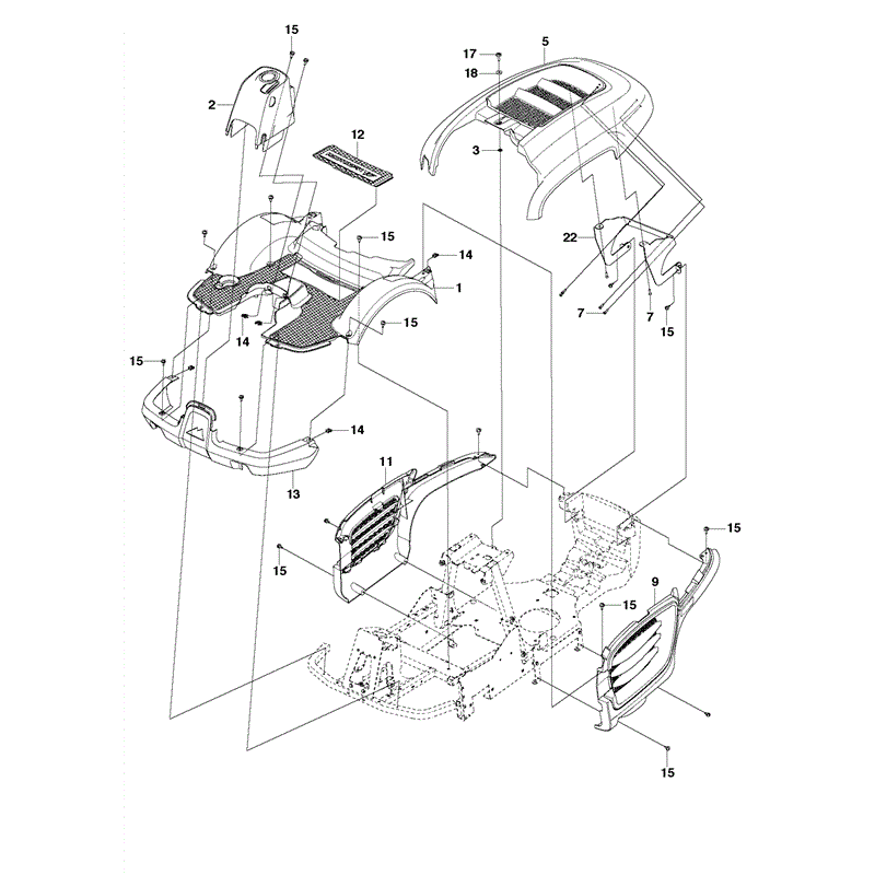 McCulloch M105-85F (2014) Parts Diagram, Page 5