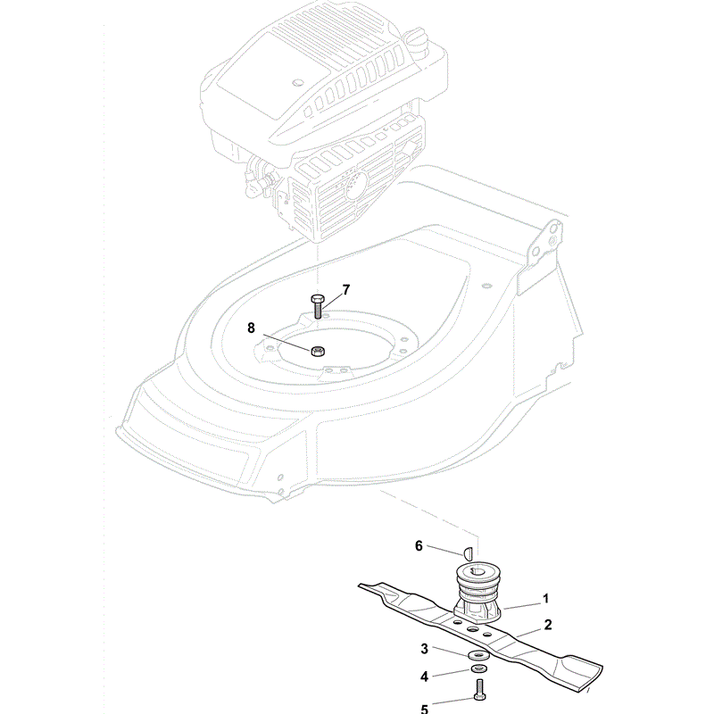 Mountfield S461R-PD-ES (2011) Parts Diagram, Page 8