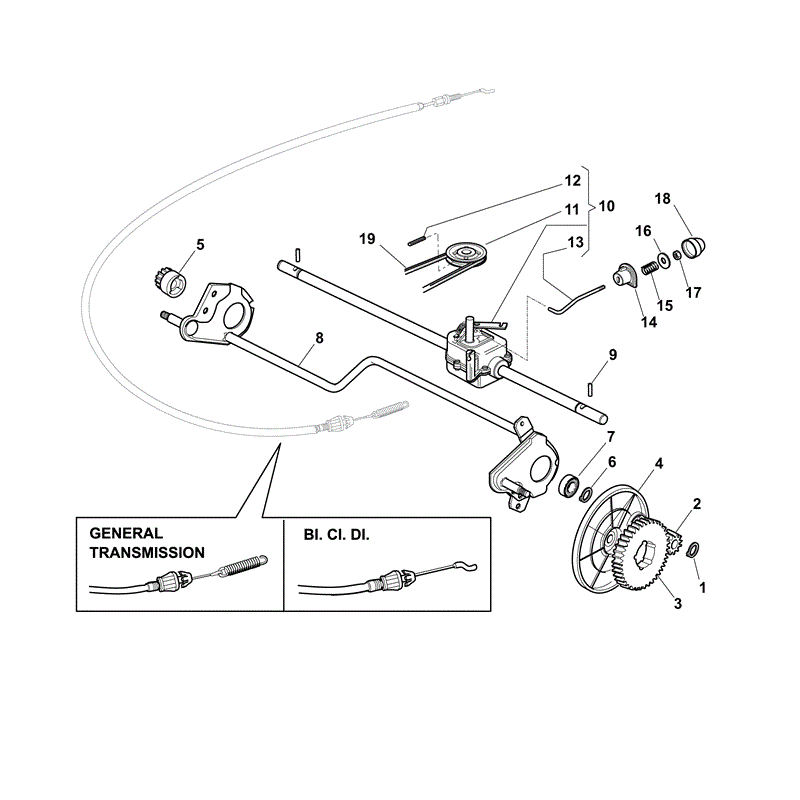Mountfield NP534TRH-BBC (2012) Parts Diagram, Page 3