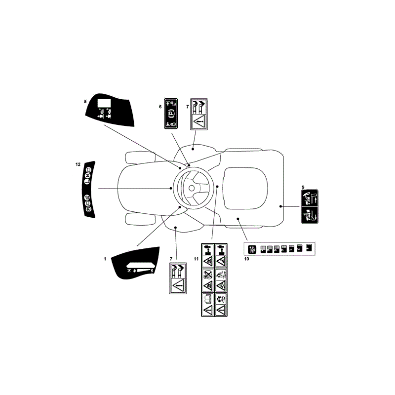 Castel / Twincut / Lawnking XG160HD (2010) Parts Diagram, Page 13