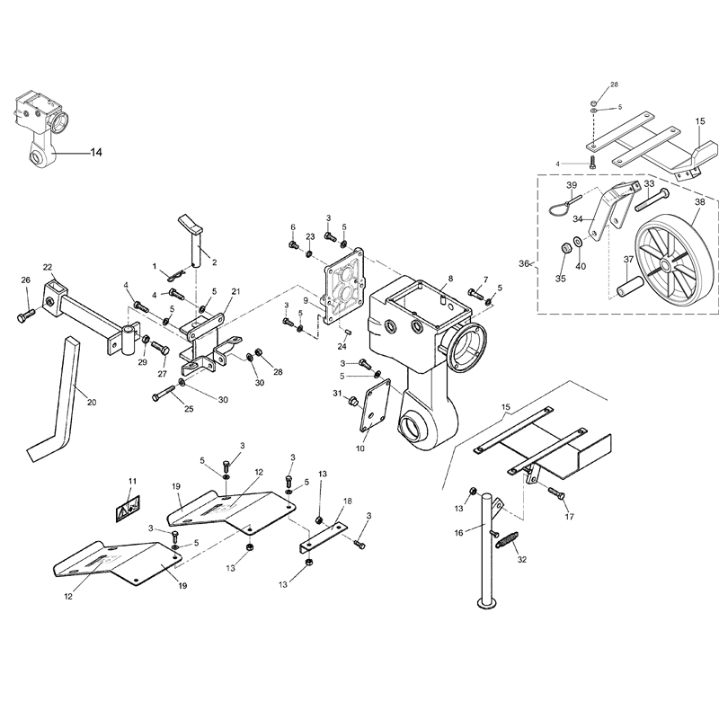 Bertolini 215 (Fino-Until 2011) (215 (Fino-Until 2011)) Parts Diagram, change gear box