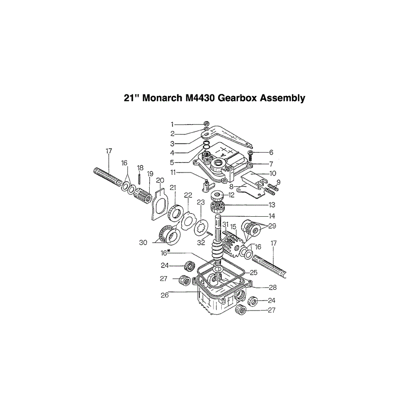 Mountfield MP84301 (01-1987) Parts Diagram, Page 2