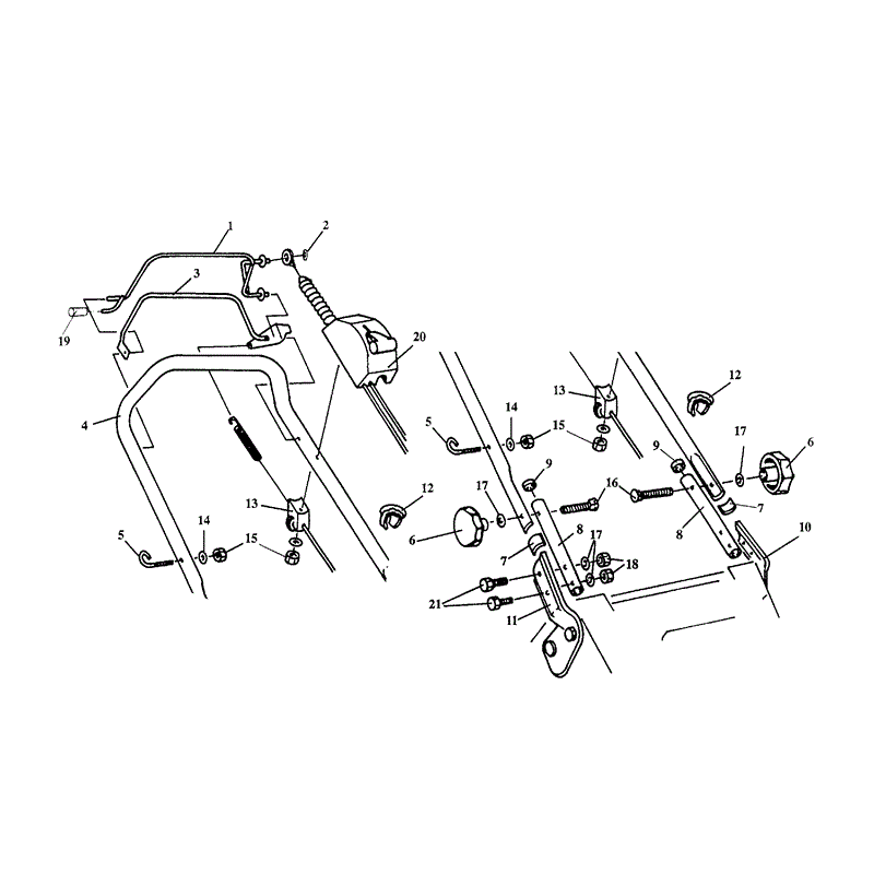 Mountfield MP84322 (01-1994) Parts Diagram, Page 2