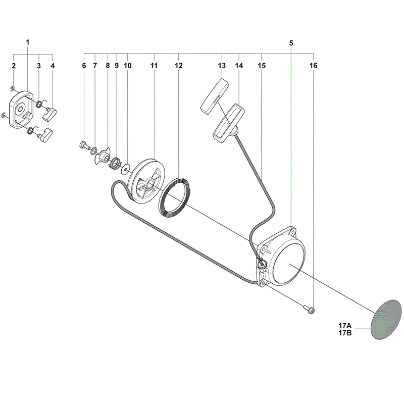 Husqvarna 170BT Blower  (2008) Parts Diagram, Page 5