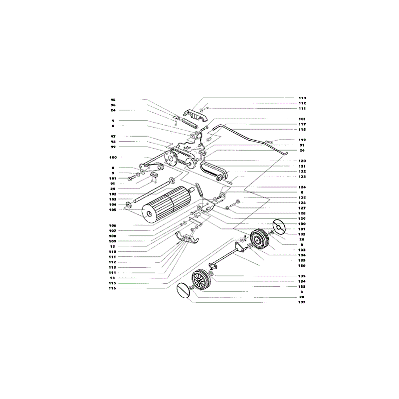 Mountfield MPR10092 (01-2000) Parts Diagram, Page 3