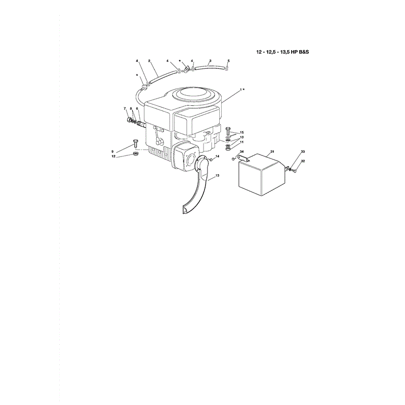 Mountfield 1440H Lawn Tractor (01-2001) Parts Diagram, Page 7