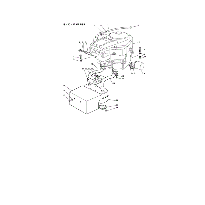 Mountfield 1440H Lawn Tractor (01-2001) Parts Diagram, Page 9